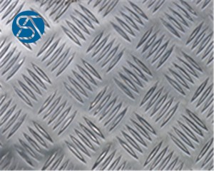 Large Five-rib Pattern Aluminum Plate