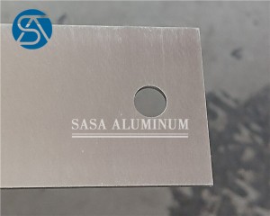 Laser Cut  Perforated 6061 Aluminium Plate