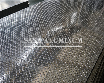 Diamond aluminum sheet